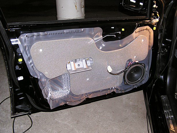 Шумоизоляция виброизоляция дверей автомобиля своими руками Акустическая система, установка автозвук